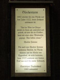 Die Tafel am Glockenturm (2023)