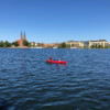 Neurupping vom See aus (2018)
