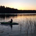 Abendstimmung auf dem Tetzensee in Molchow (2020)