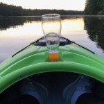 Abendstimmung auf dem Tetzensee in Molchow (2020)