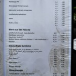Getränkekarte, Speisekarte Boltenmühle (Juni 2024)